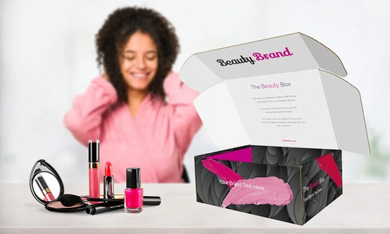 Custom printed cosmetic boxes with sustainable, on-brand artwork