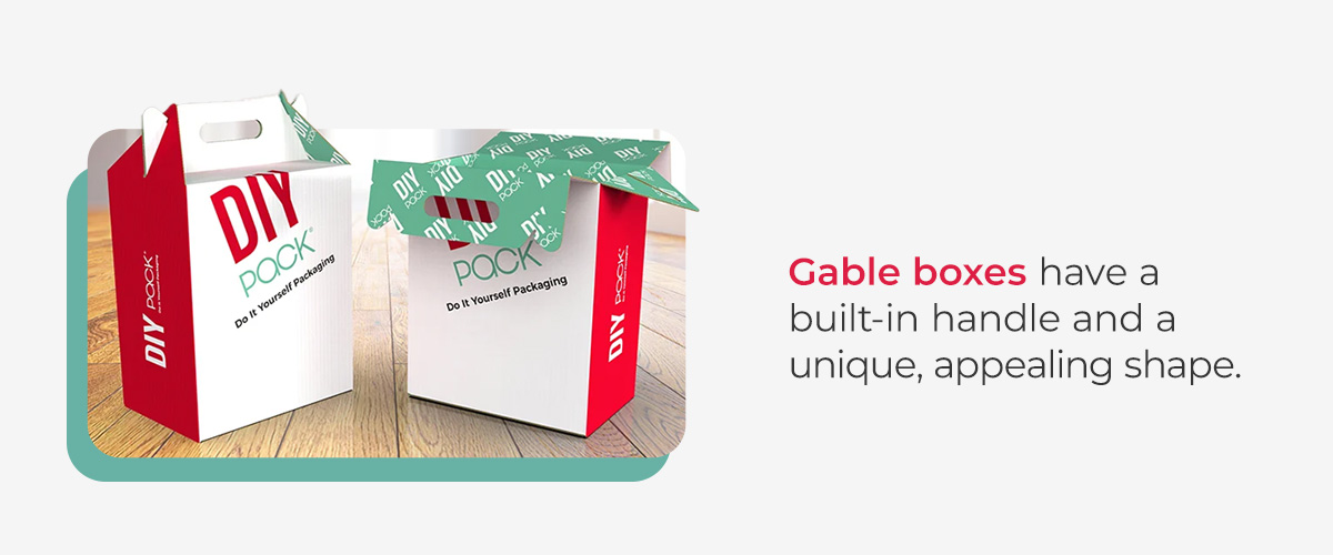 DIYpack custom gable boxes