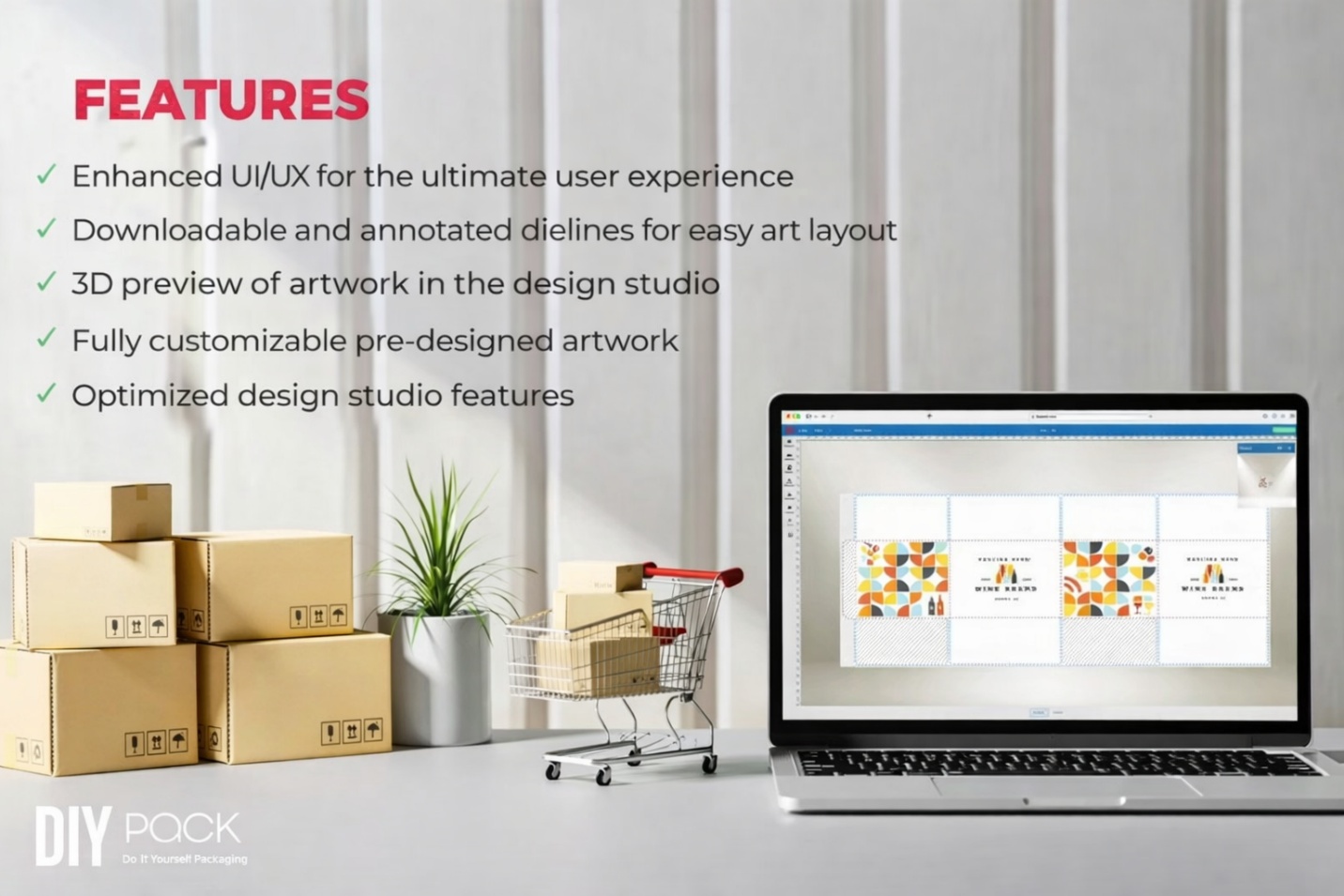 How to Use the Design Studio to Customize Packaging