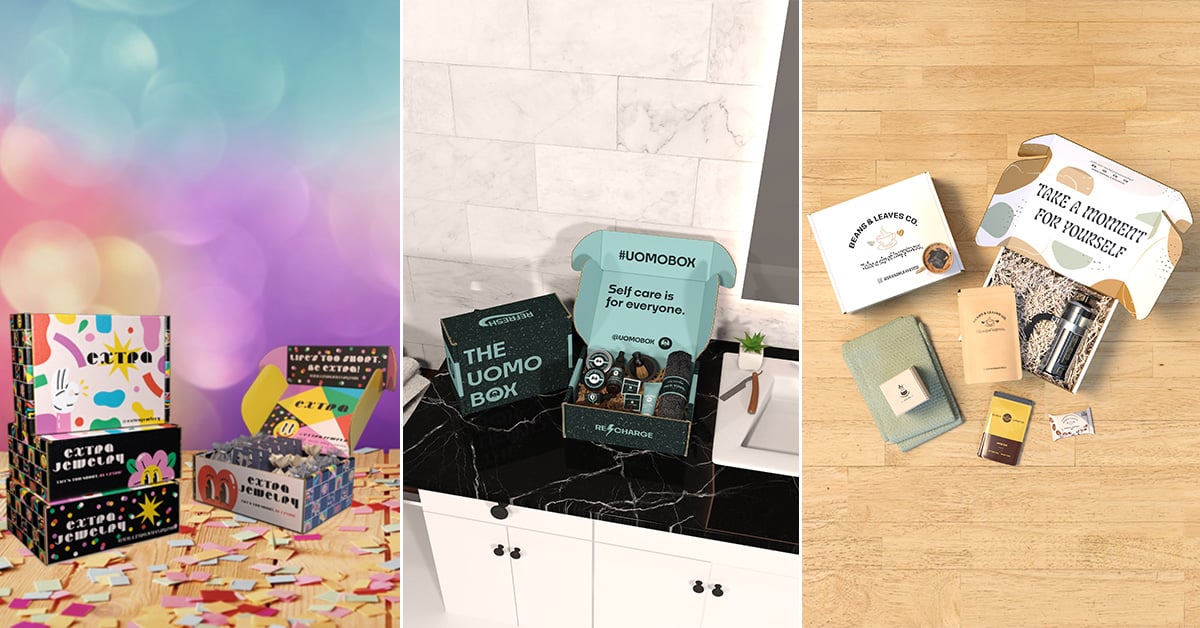 Full color custom packaging used by small businesses