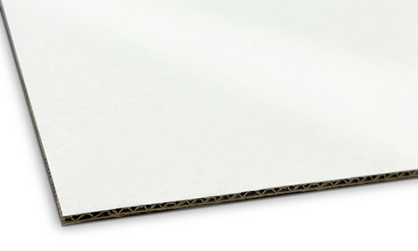 Premium clay-coated white board