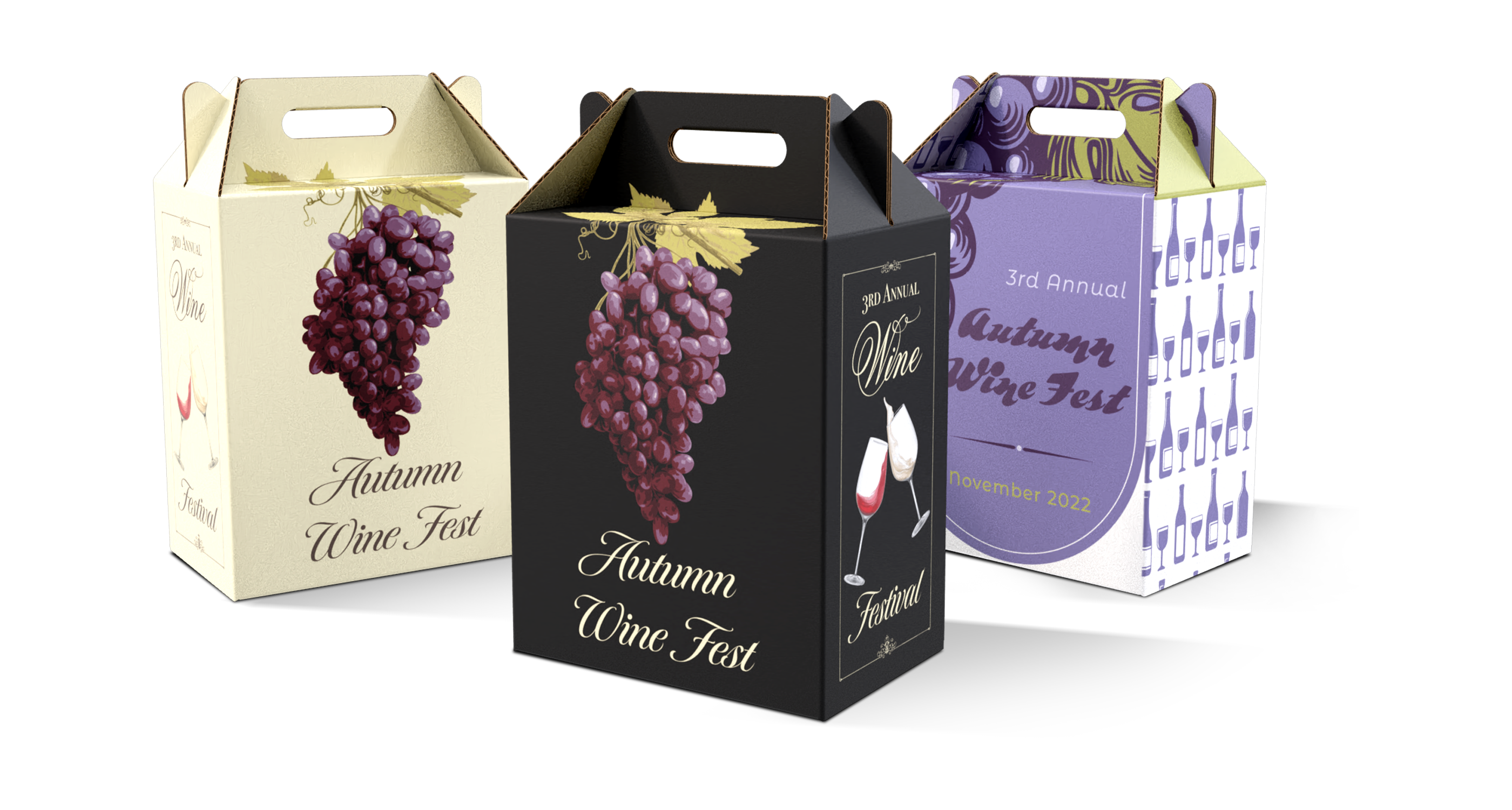 Gable box packaging preview